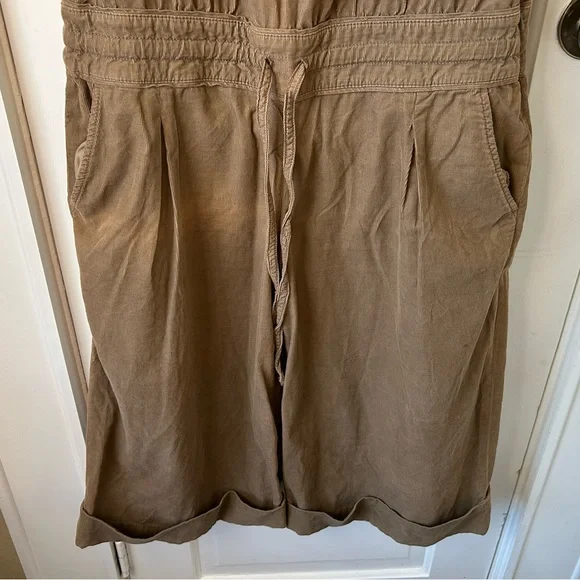 Anthropologie Brown Corduroy Jumpsuit - Picture 9 of 10